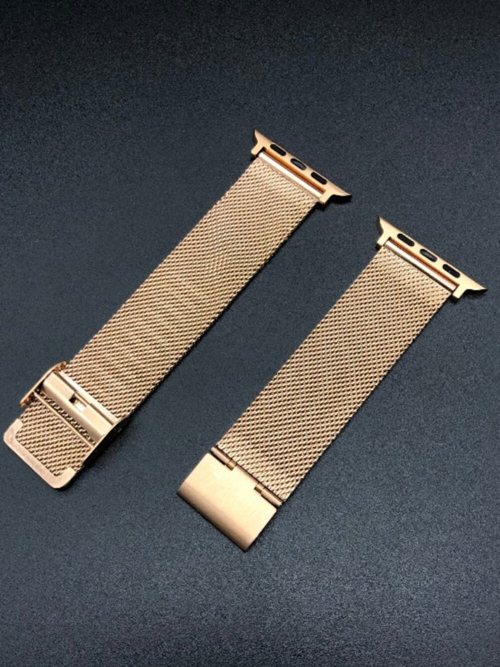 Apple Style Mesh Replacement Steel Bracelet (Rose Gold)